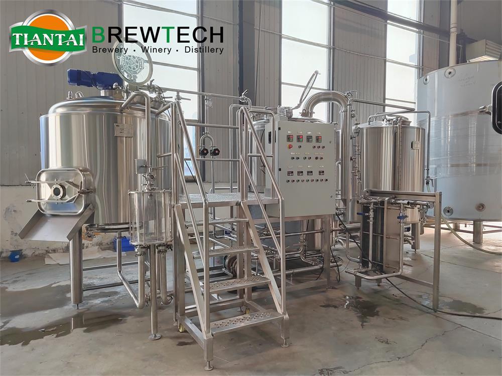 Heating method, brewhouse, beer brewing system, microbrewery equipment, Tiantai beer equipment